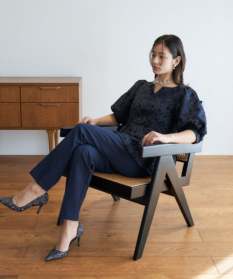 JAQURD PEPLUM SET UP – My shawty