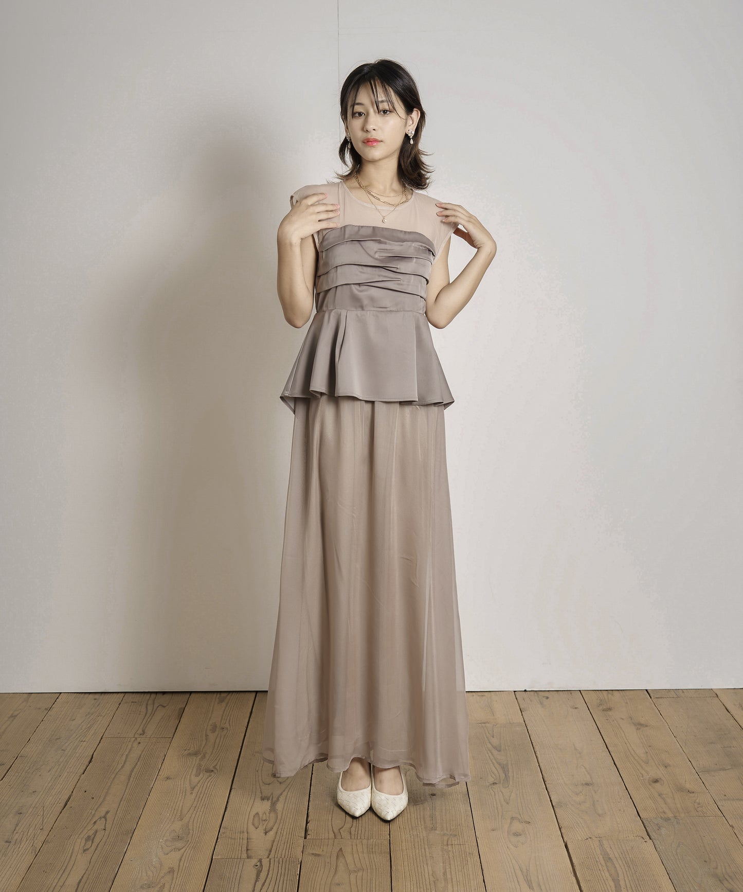 PEPLUM DOCKING DRESS