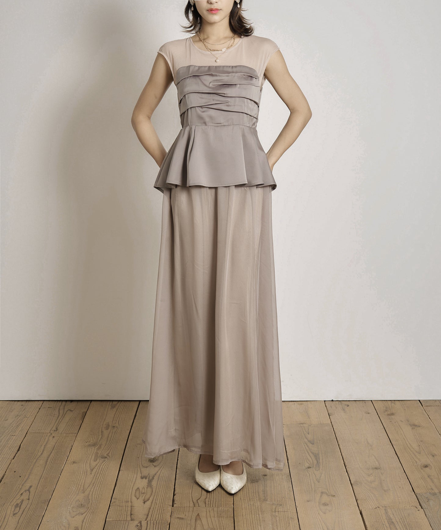 PEPLUM DOCKING DRESS