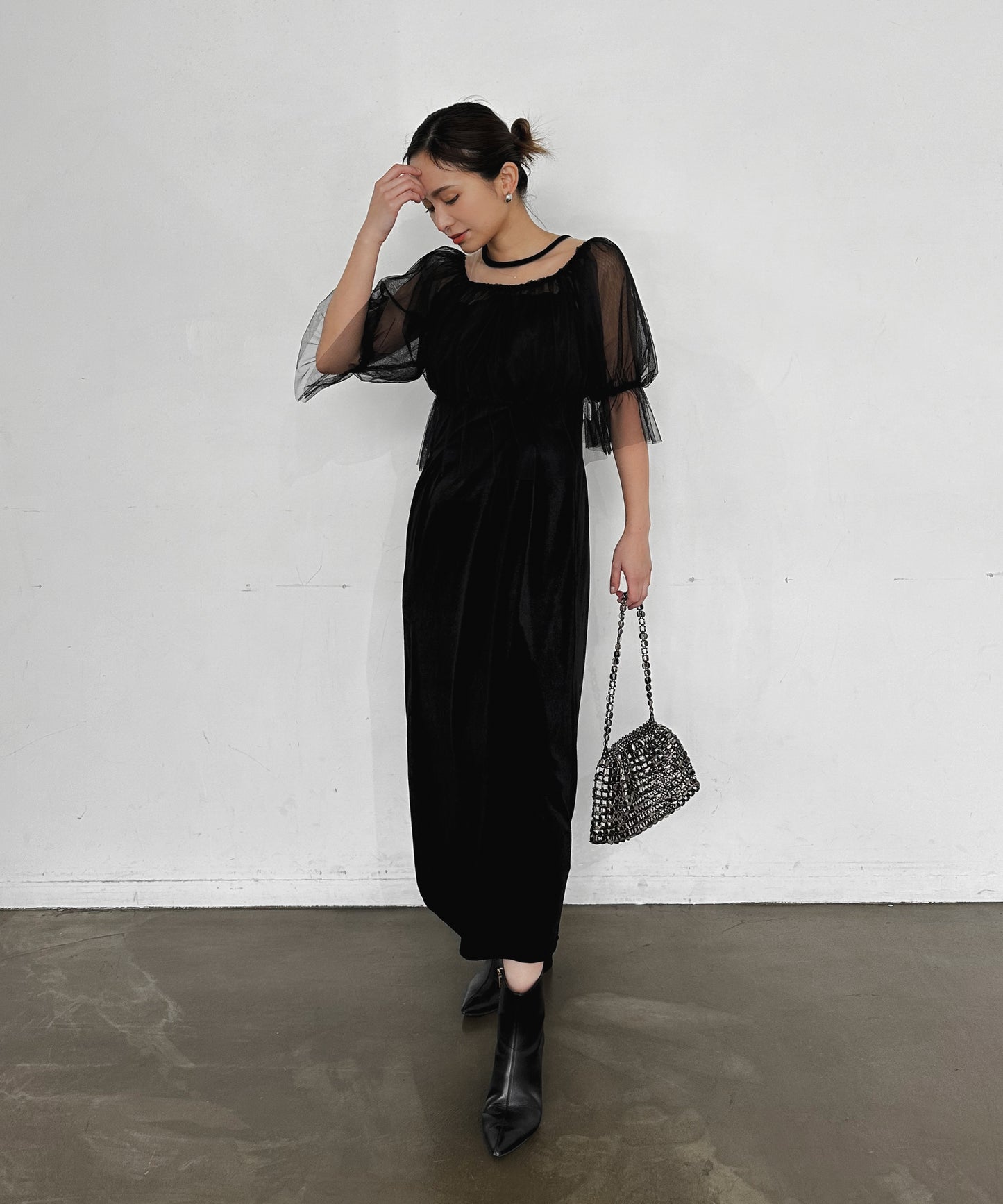 2WAY VELVET DRESS