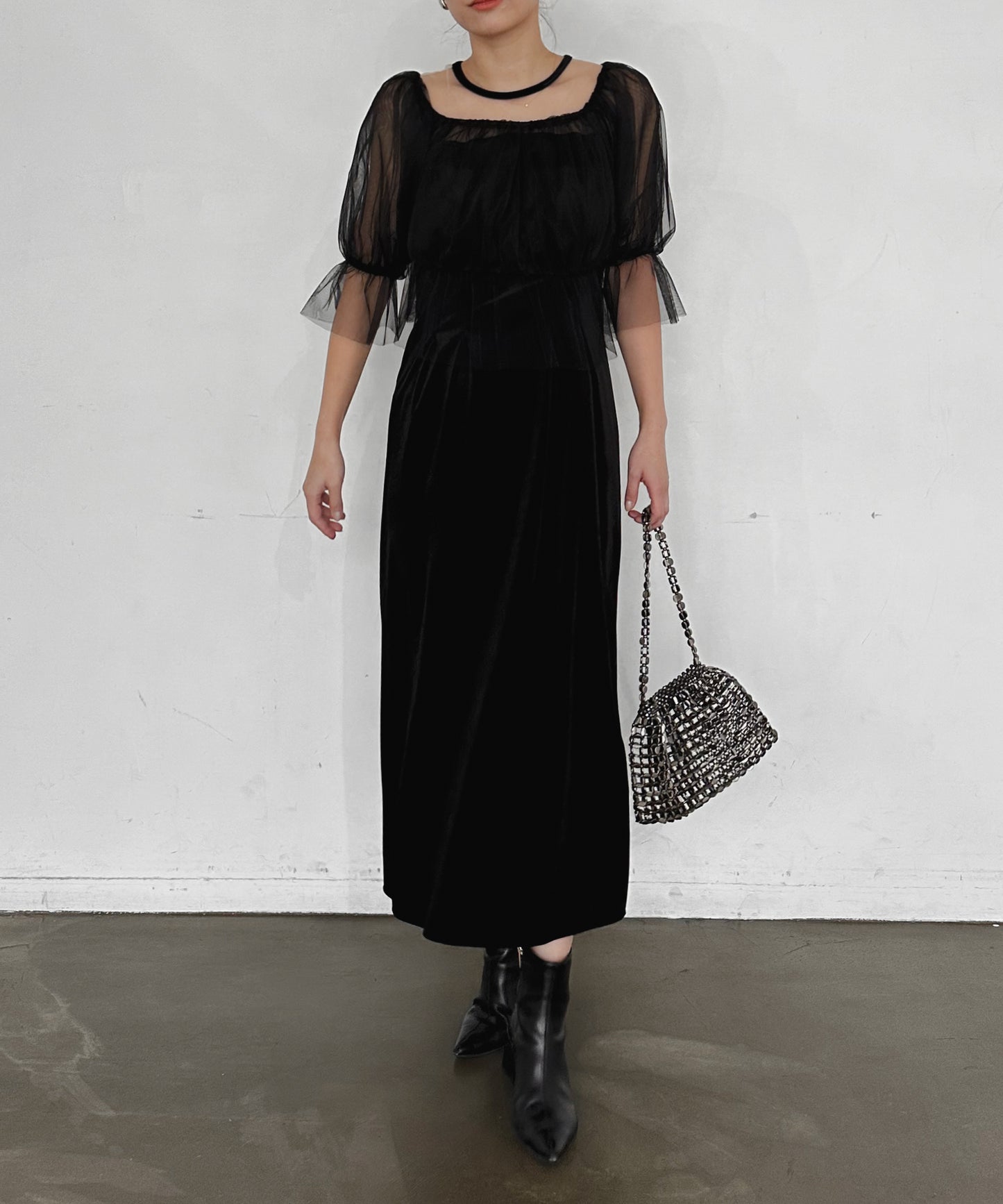 2WAY VELVET DRESS