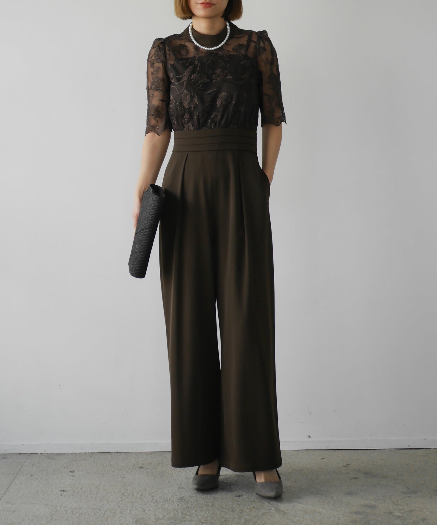 MOSES LACE PANTS DRESS