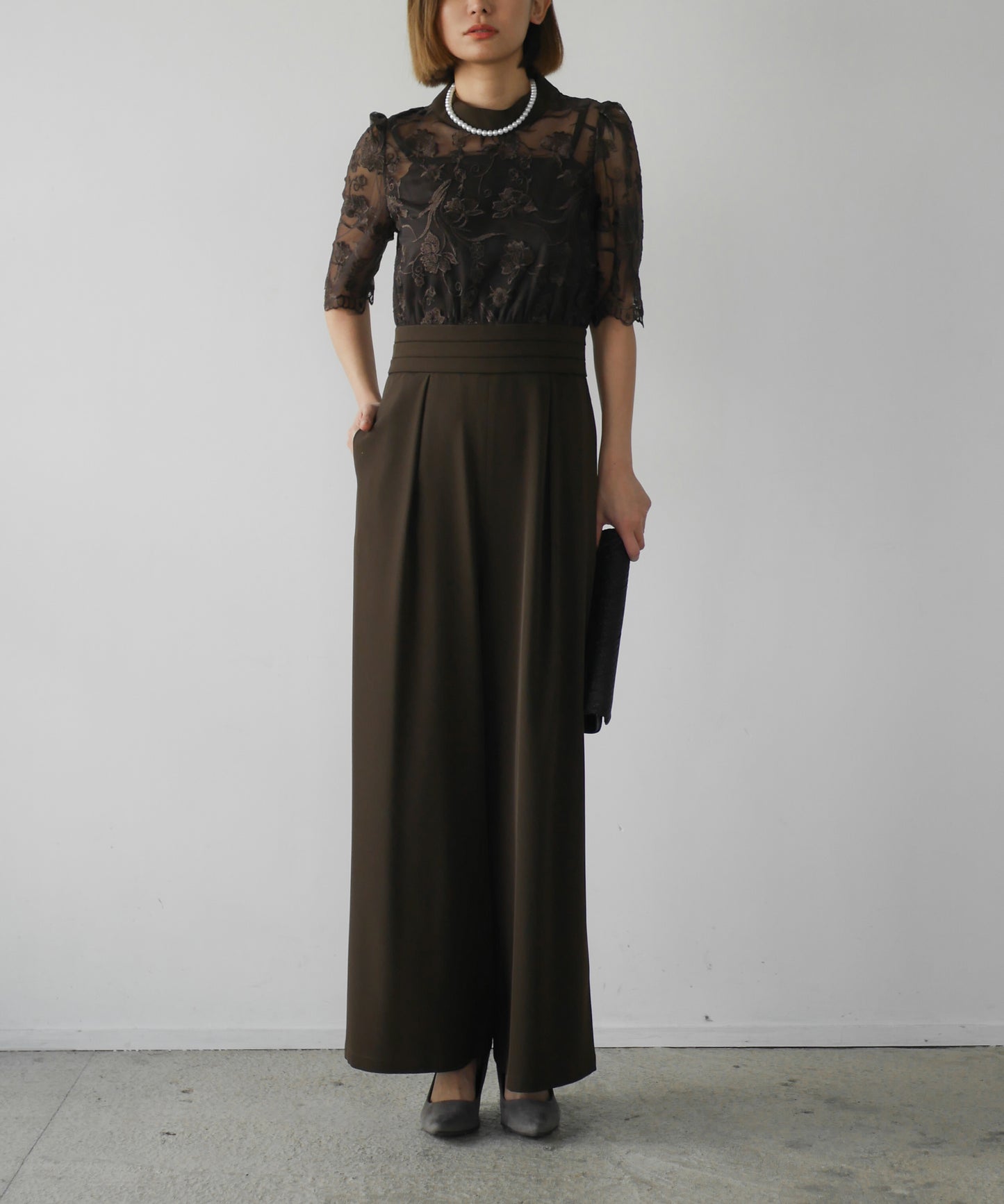 MOSES LACE PANTS DRESS