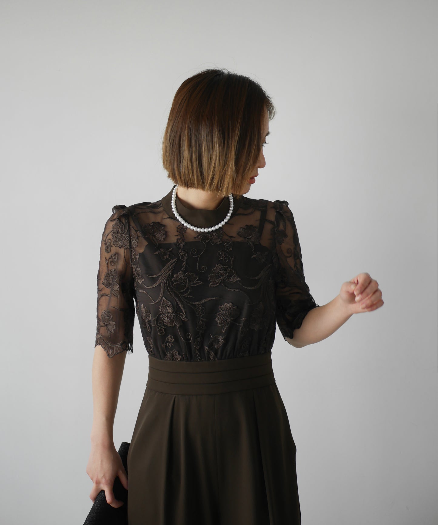 MOSES LACE PANTS DRESS