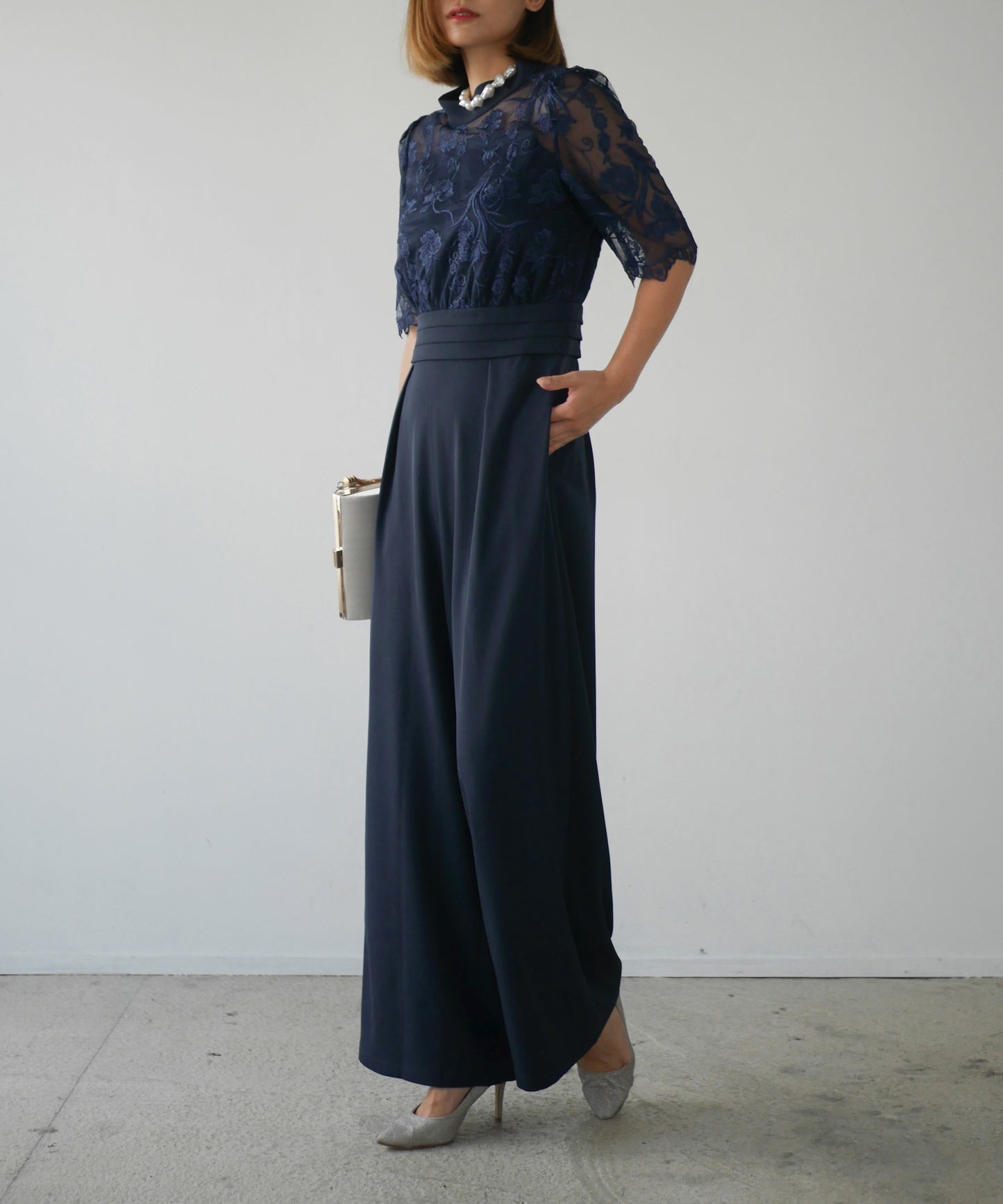MOSES LACE PANTS DRESS