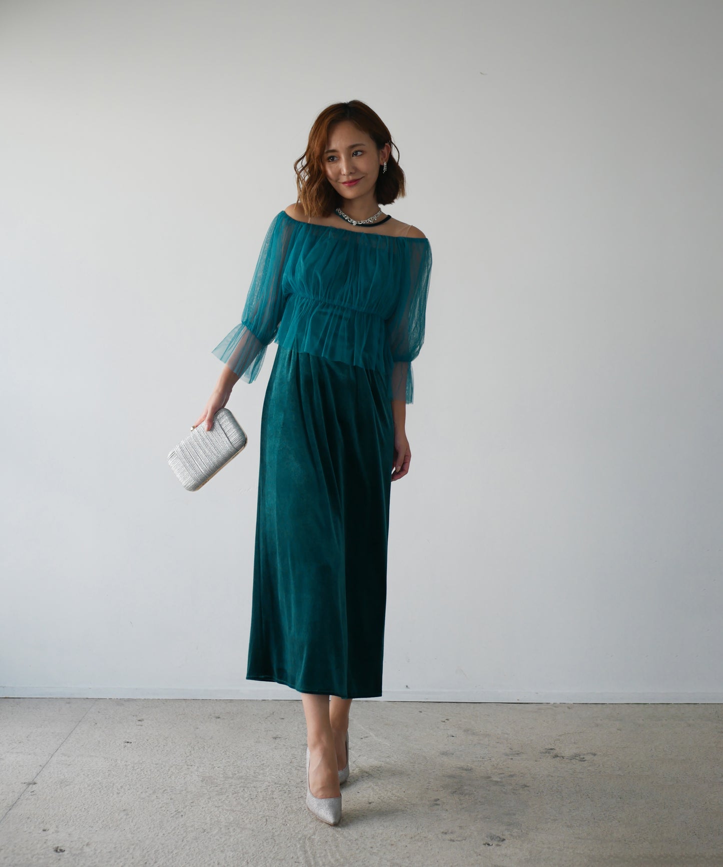 2WAY VELVET DRESS