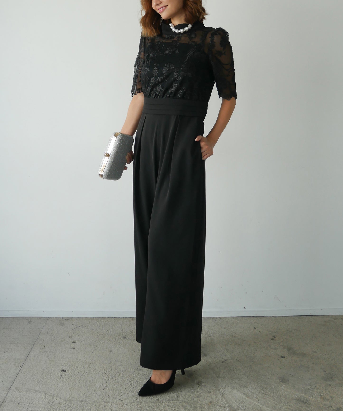 MOSES LACE PANTS DRESS