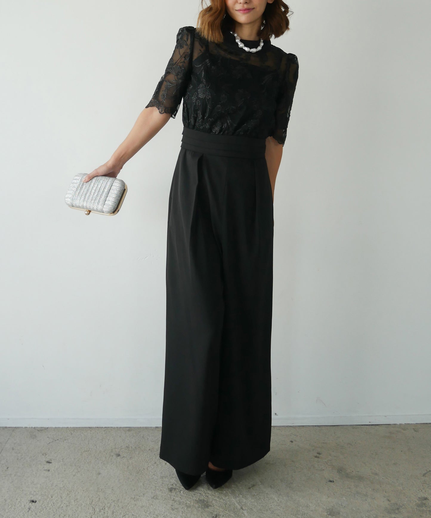 MOSES LACE PANTS DRESS