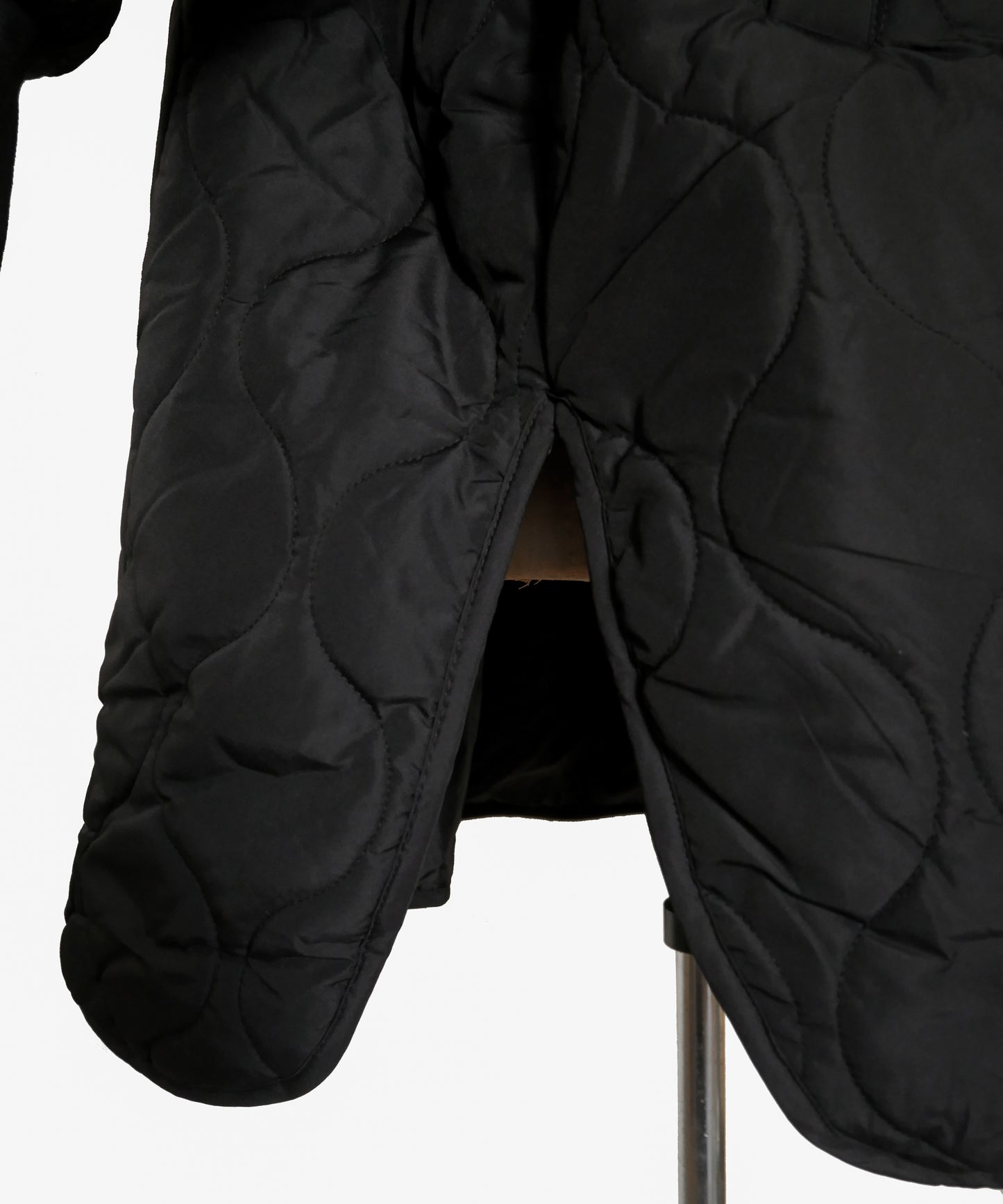 QUILT HOODIE COAT