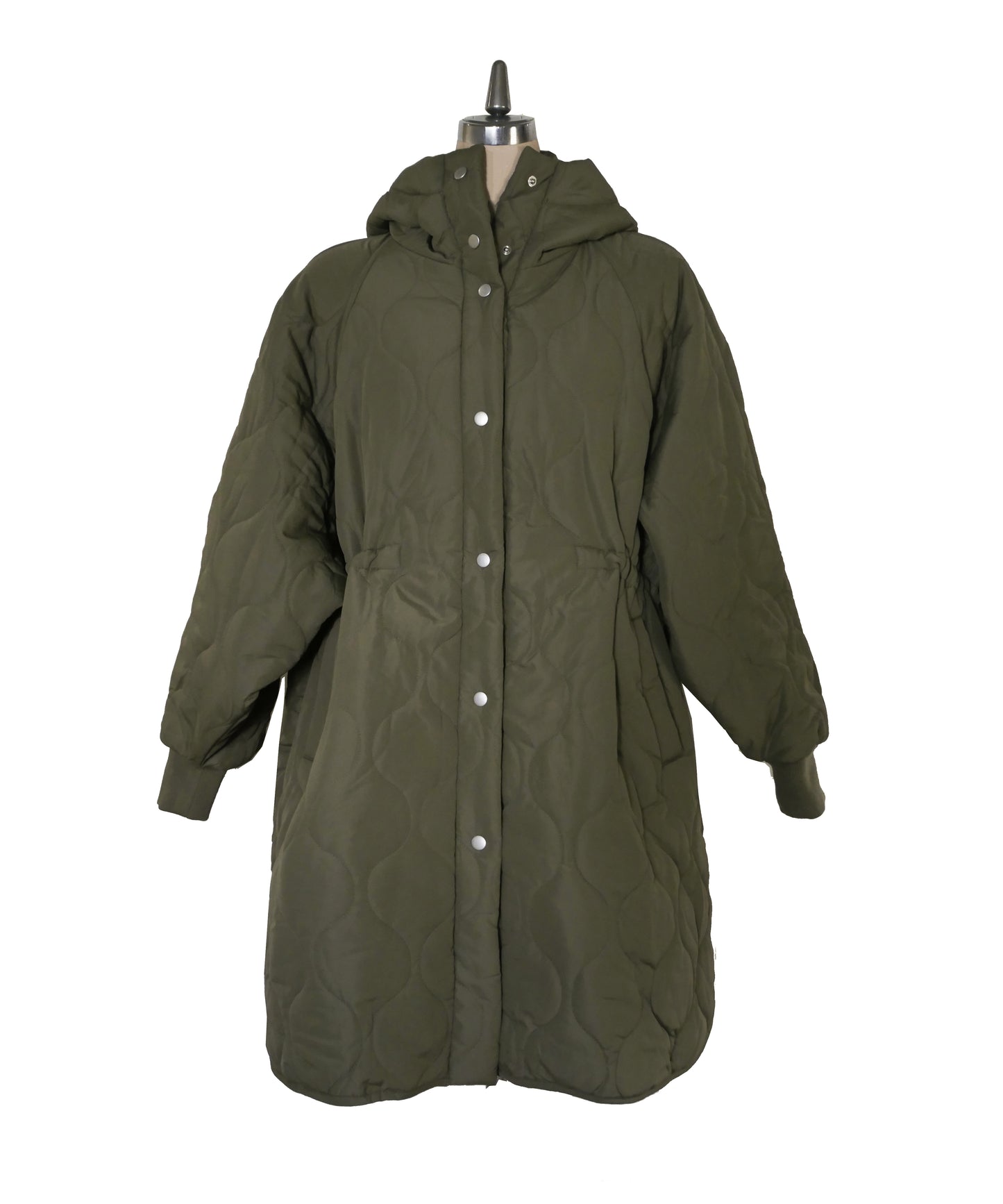 QUILT HOODIE COAT