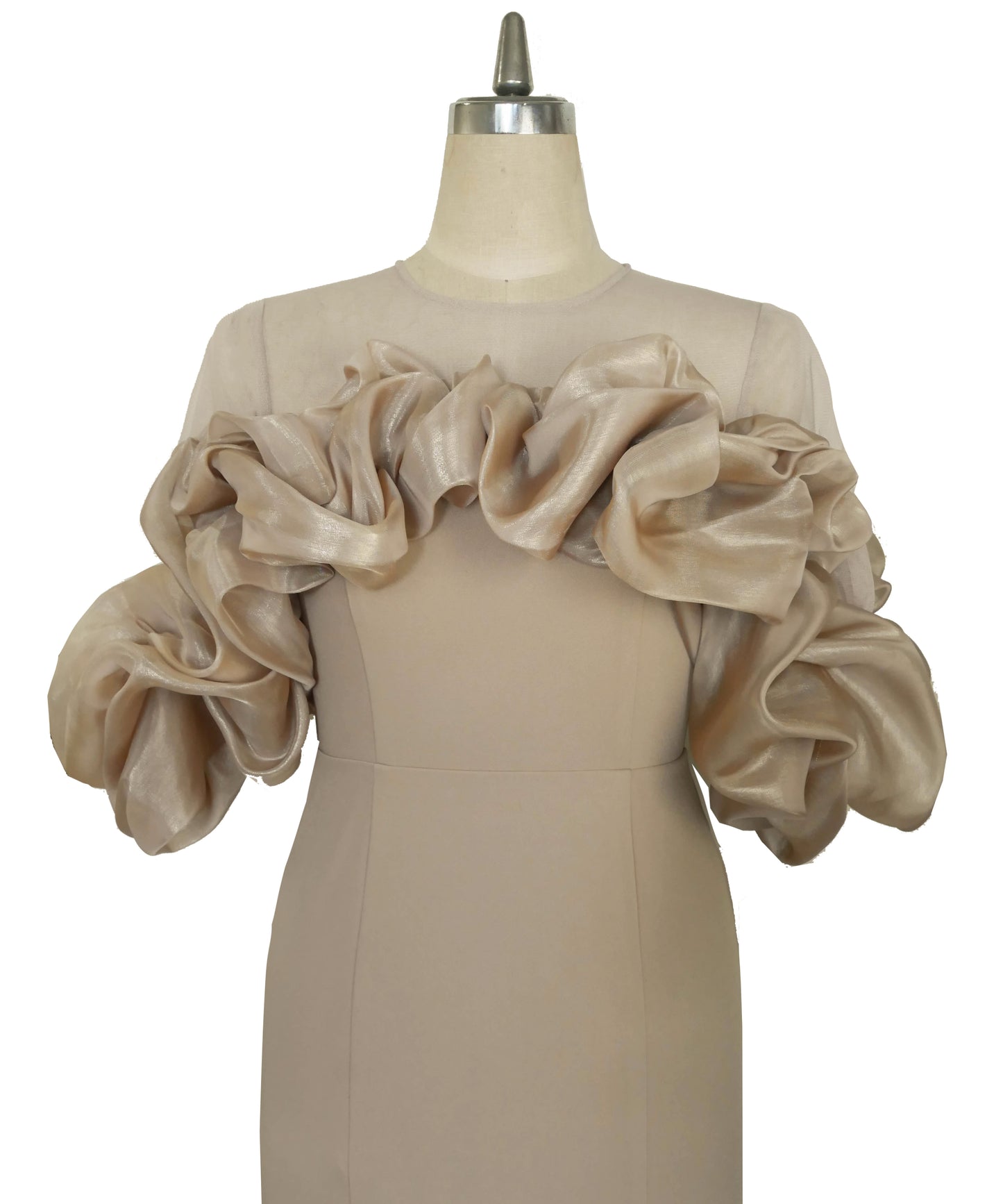 VOLUME RAFFLE DRESS