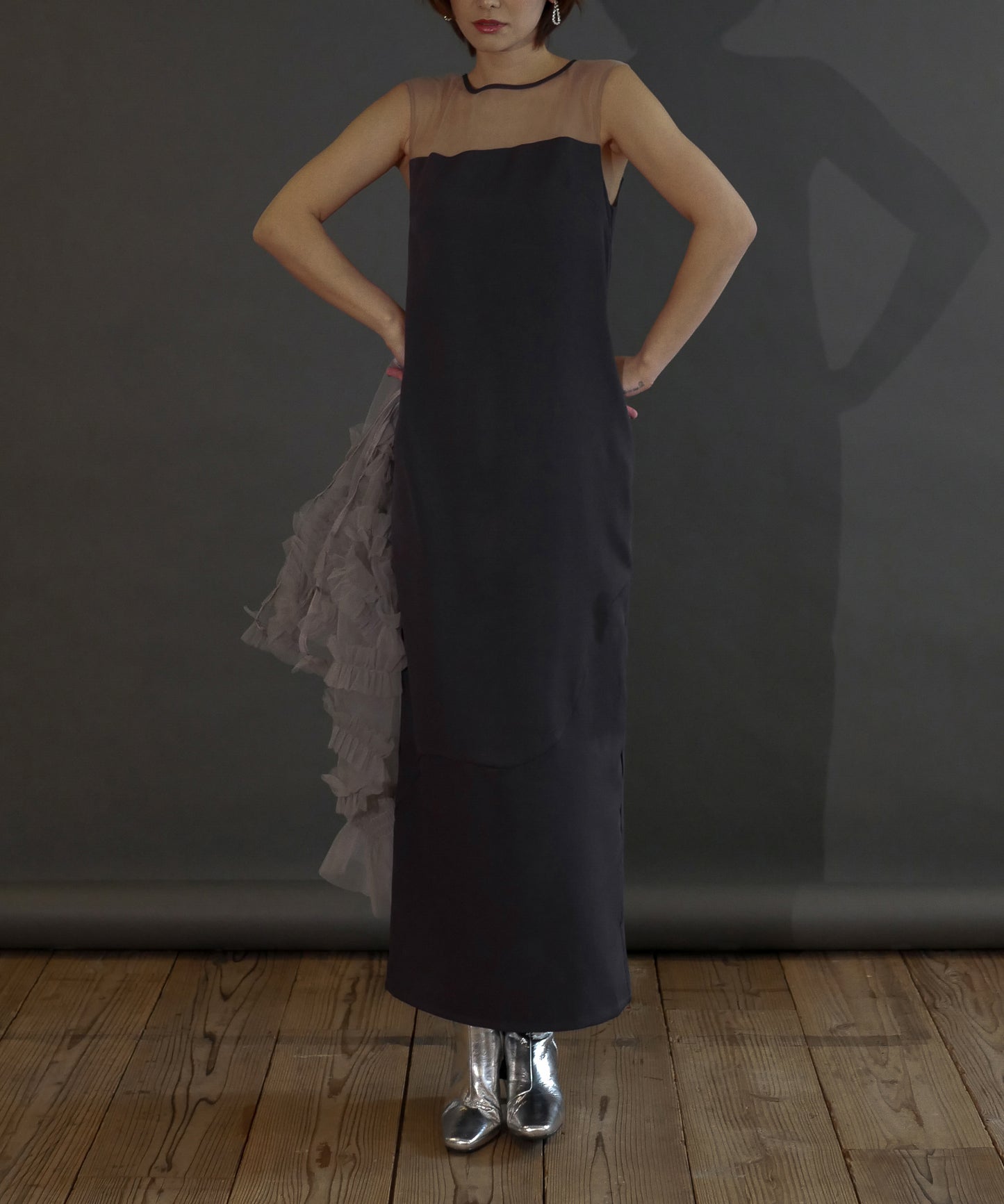 2WAY TULE BOLERO DRESS