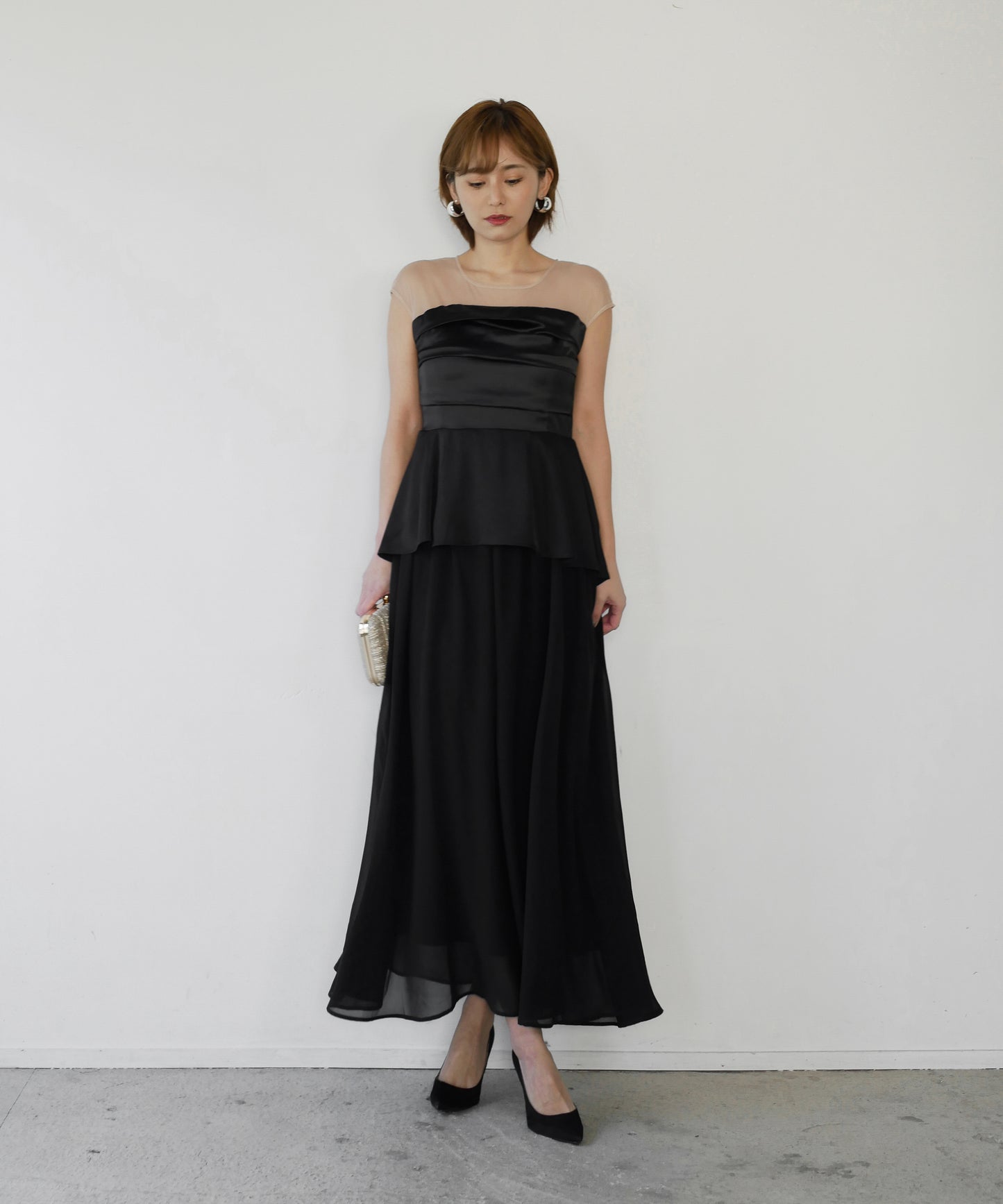 PEPLUM DOCKING DRESS