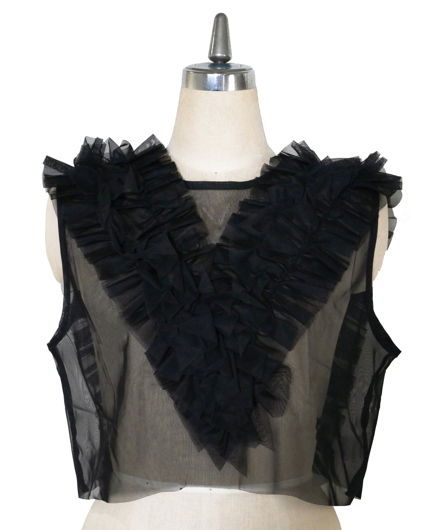 FRILL TULE VEST