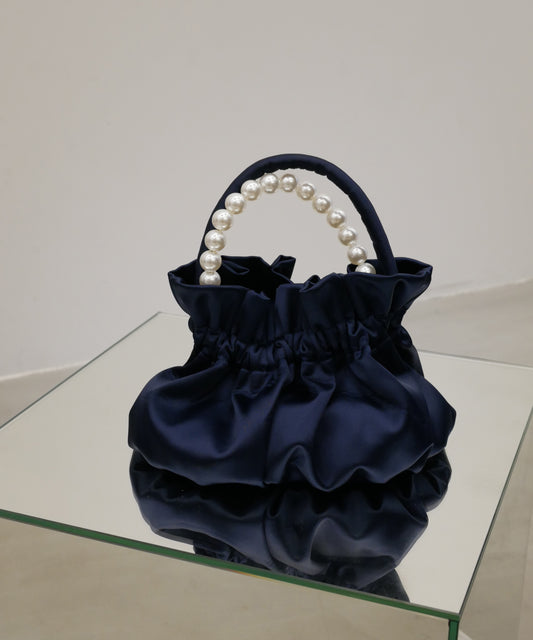3WAY SATIN PEARL BAG