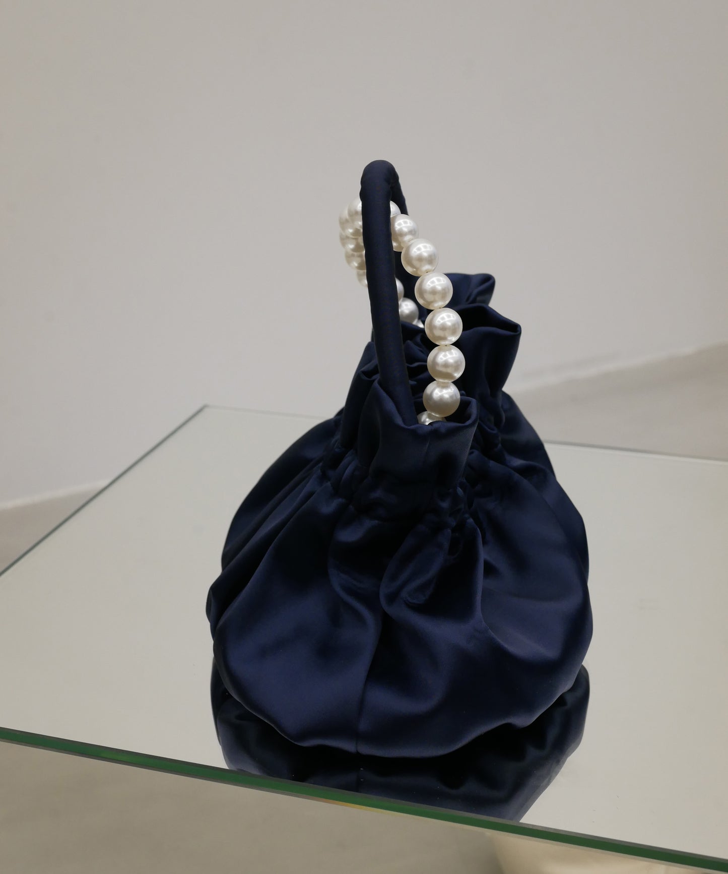 3WAY SATIN PEARL BAG