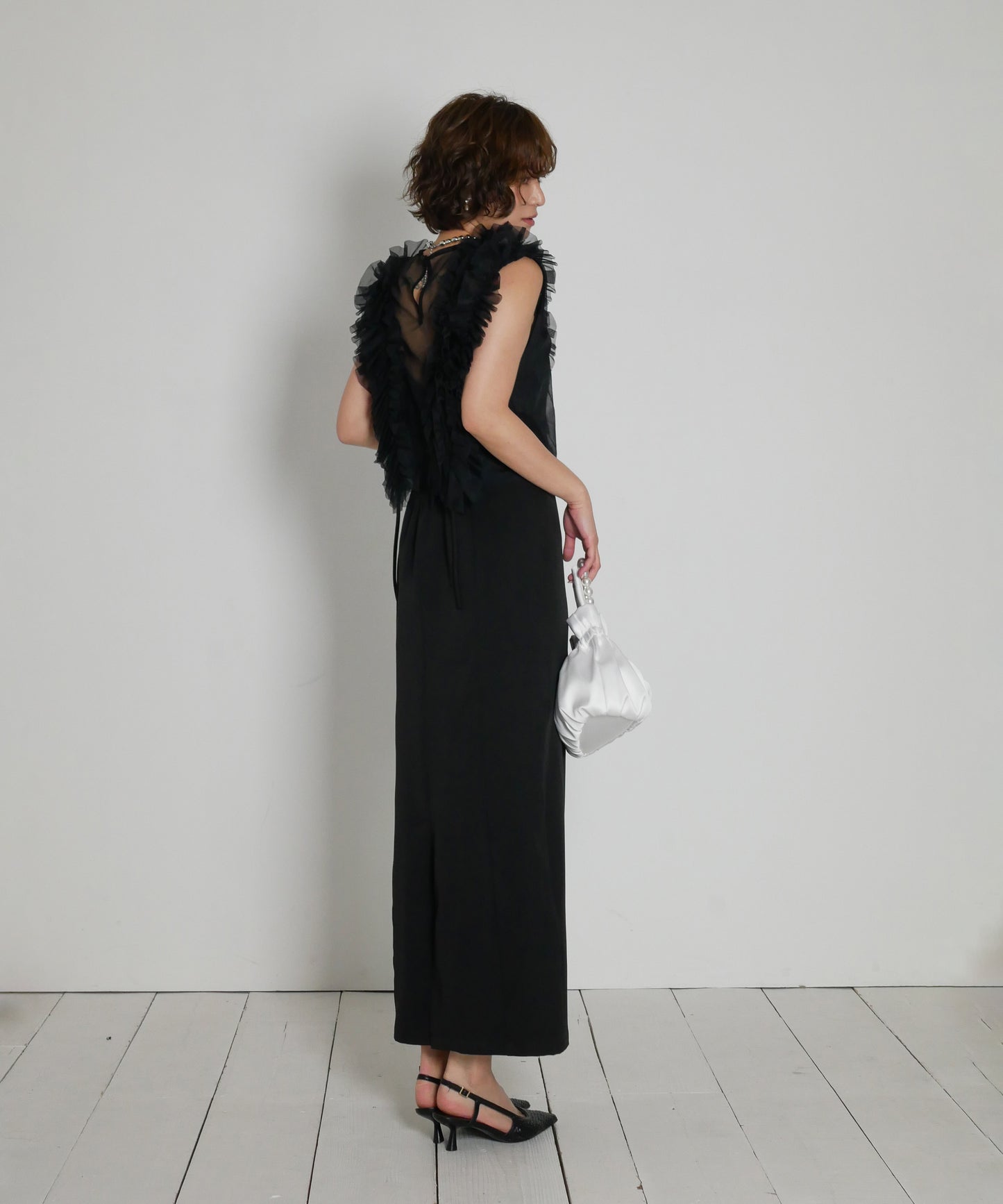 FRILL TULE VEST
