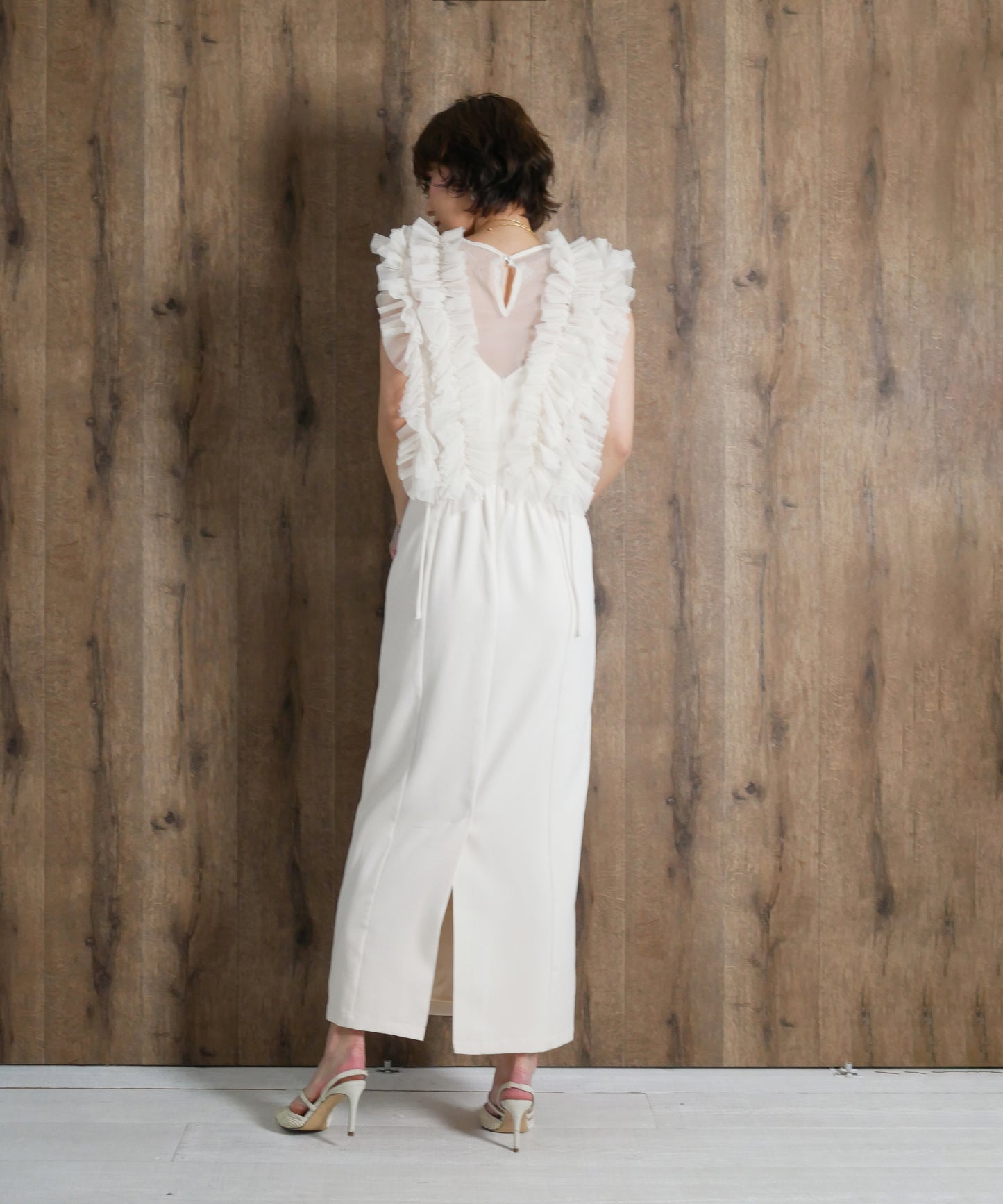 FRILL TULE VEST