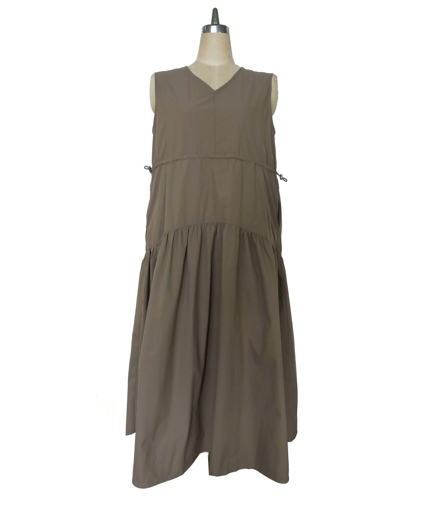 TIERED DRAWSTRING ONEPIECE