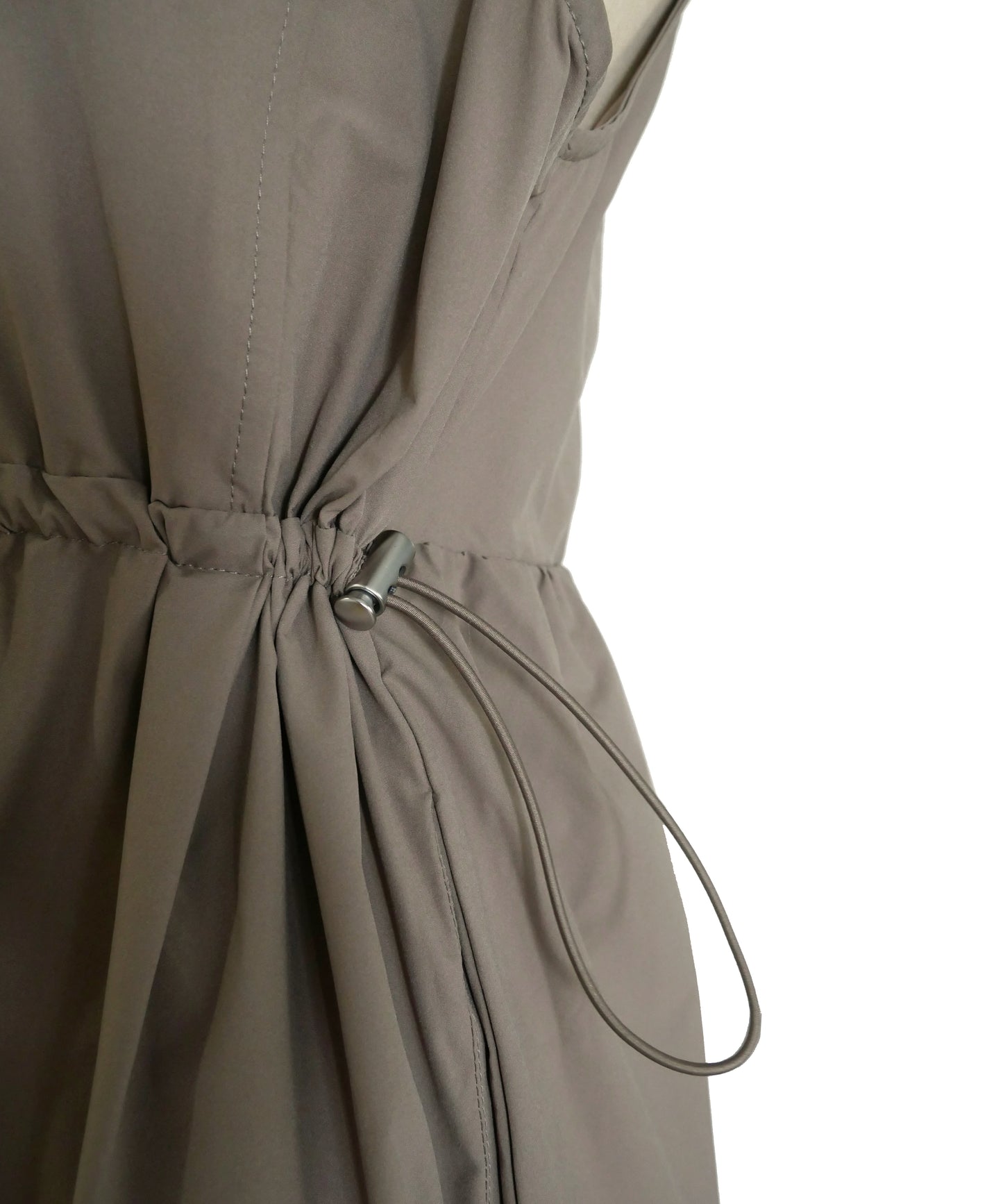 TIERED DRAWSTRING ONEPIECE