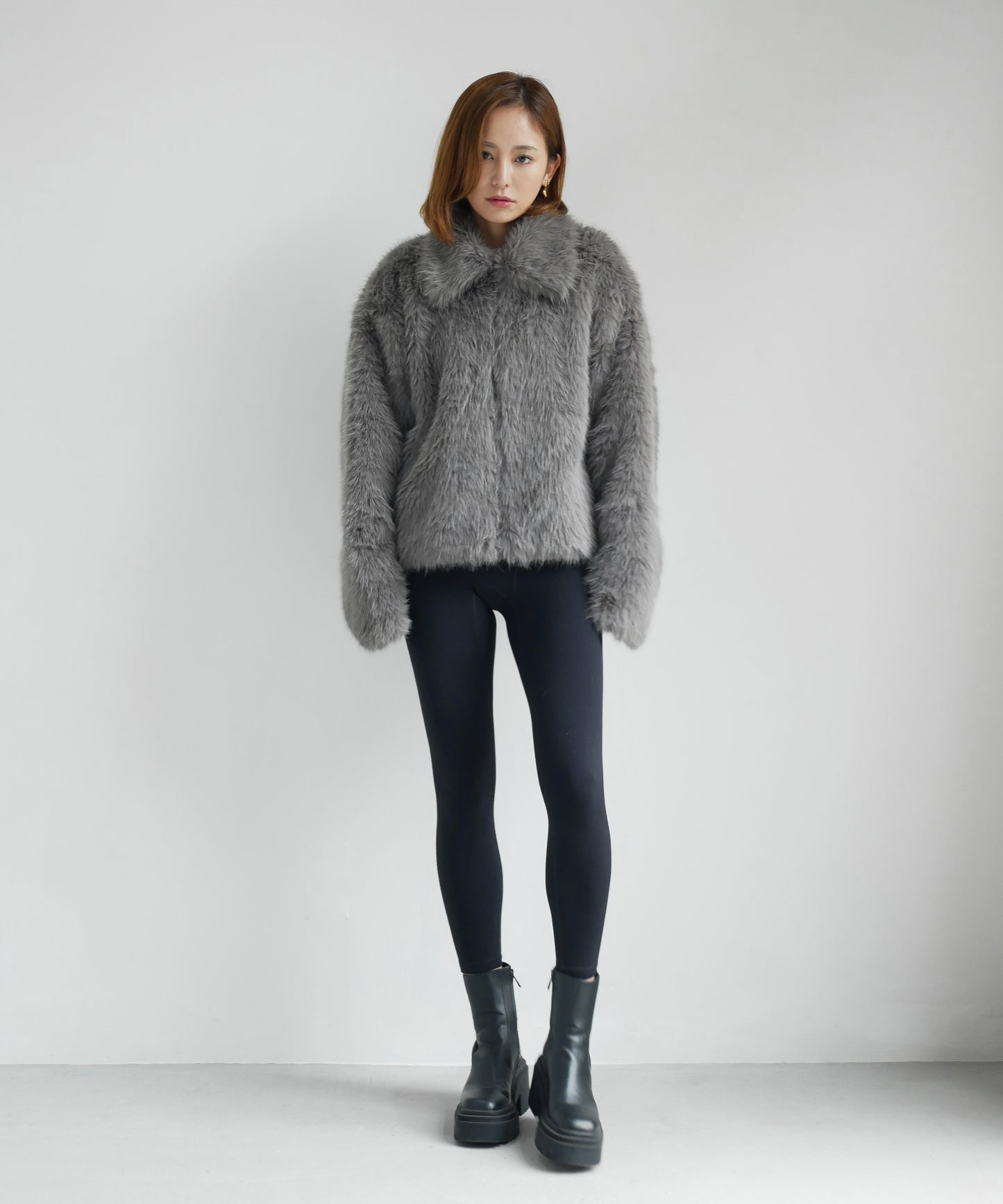 FUR SHORT BLOUSON