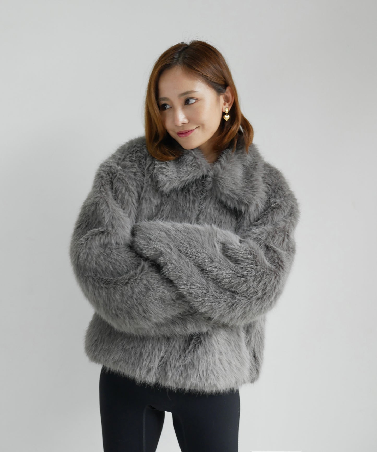 FUR SHORT BLOUSON