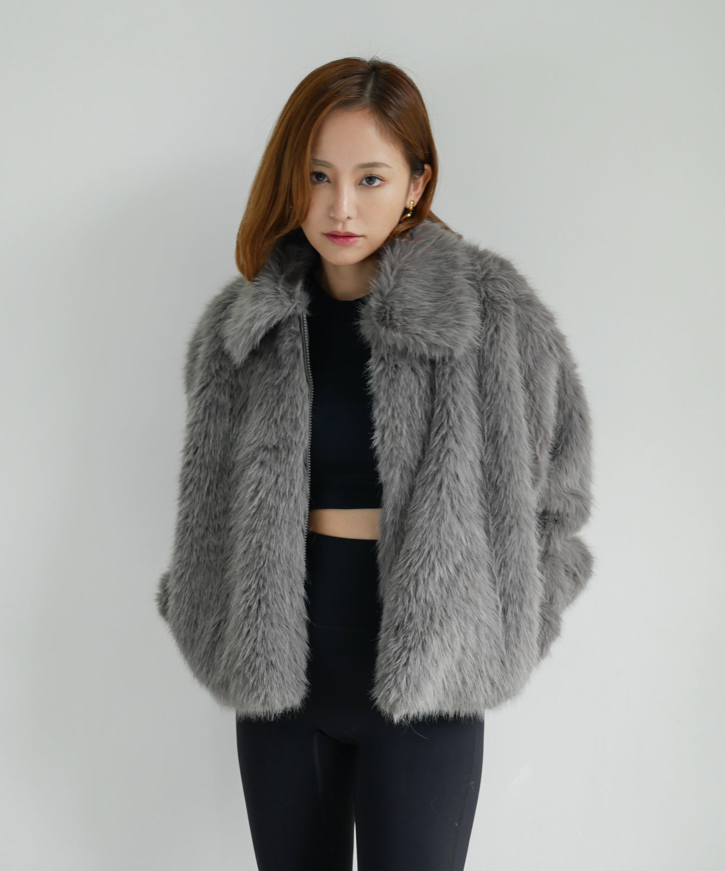 FUR SHORT BLOUSON