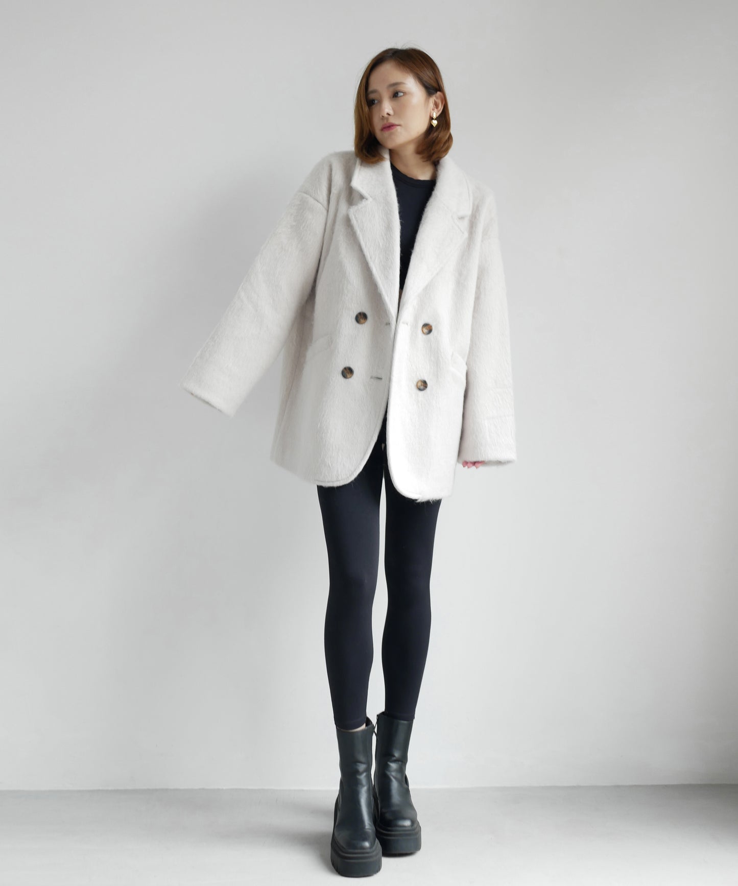 SHAGGY MIDDLE JACKET
