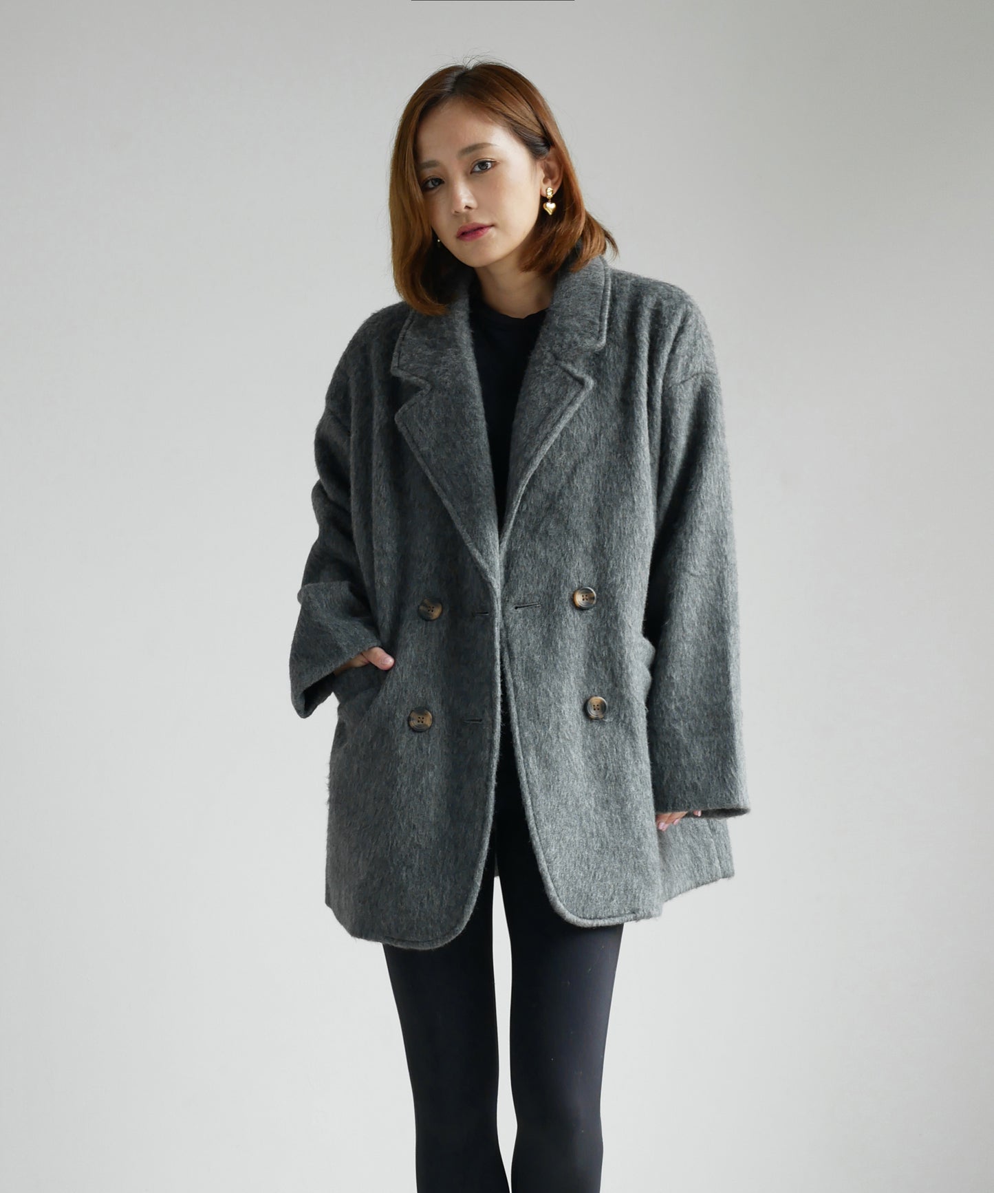 SHAGGY MIDDLE JACKET
