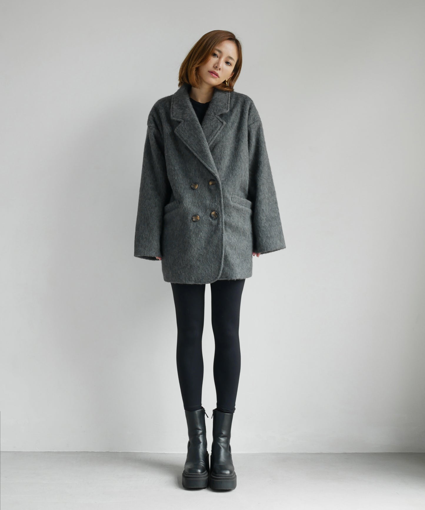 SHAGGY MIDDLE JACKET