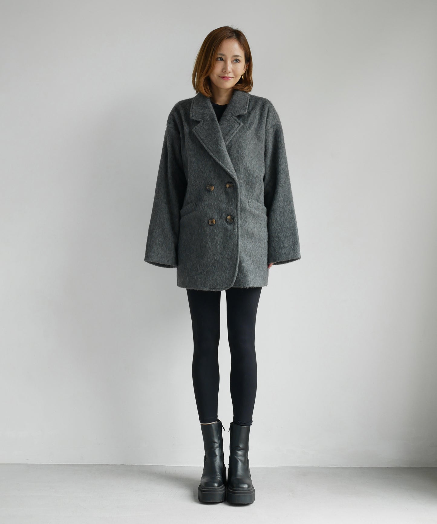 SHAGGY MIDDLE JACKET
