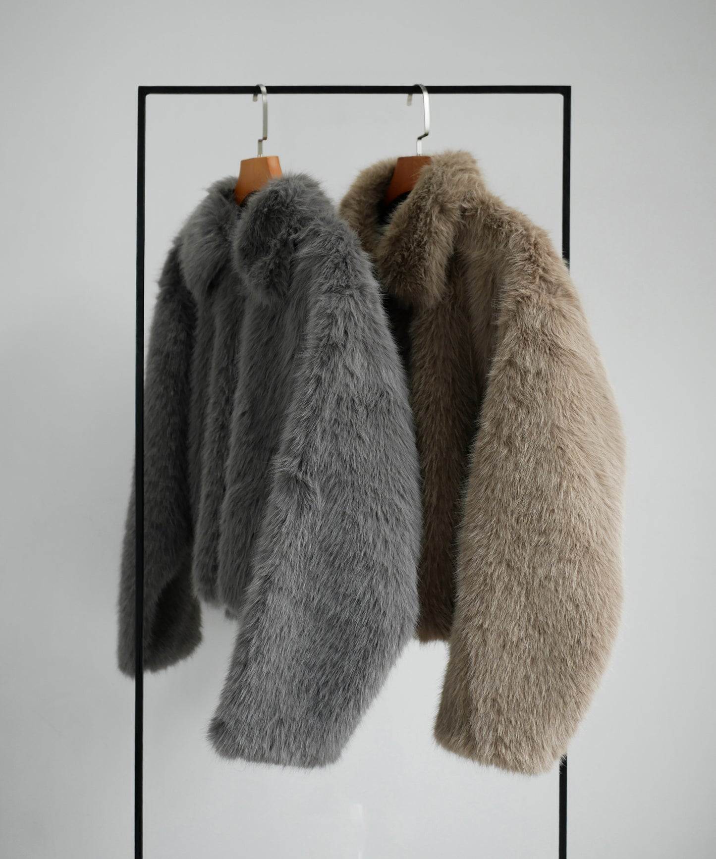 FUR SHORT BLOUSON