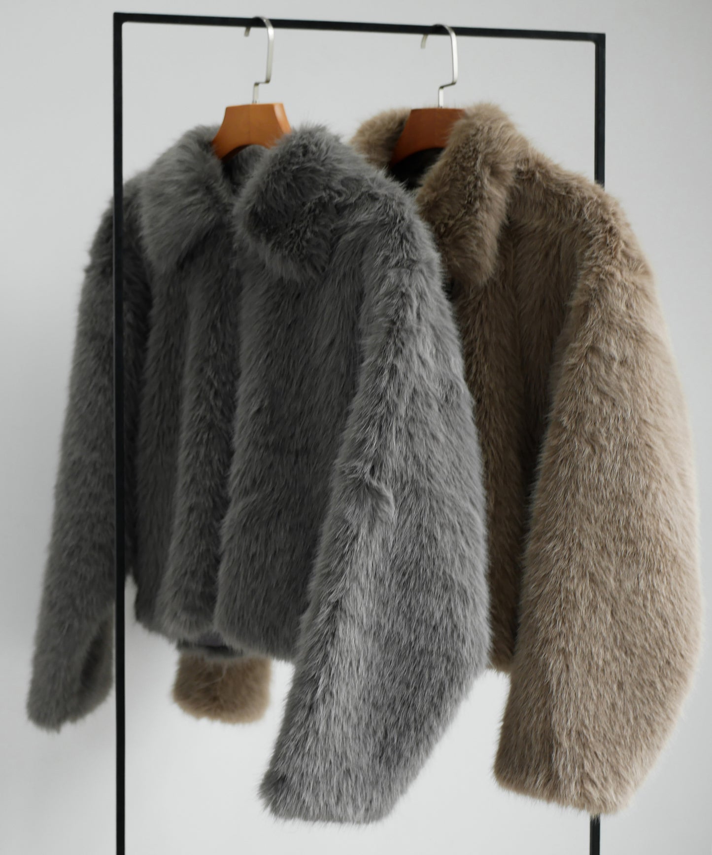 FUR SHORT BLOUSON