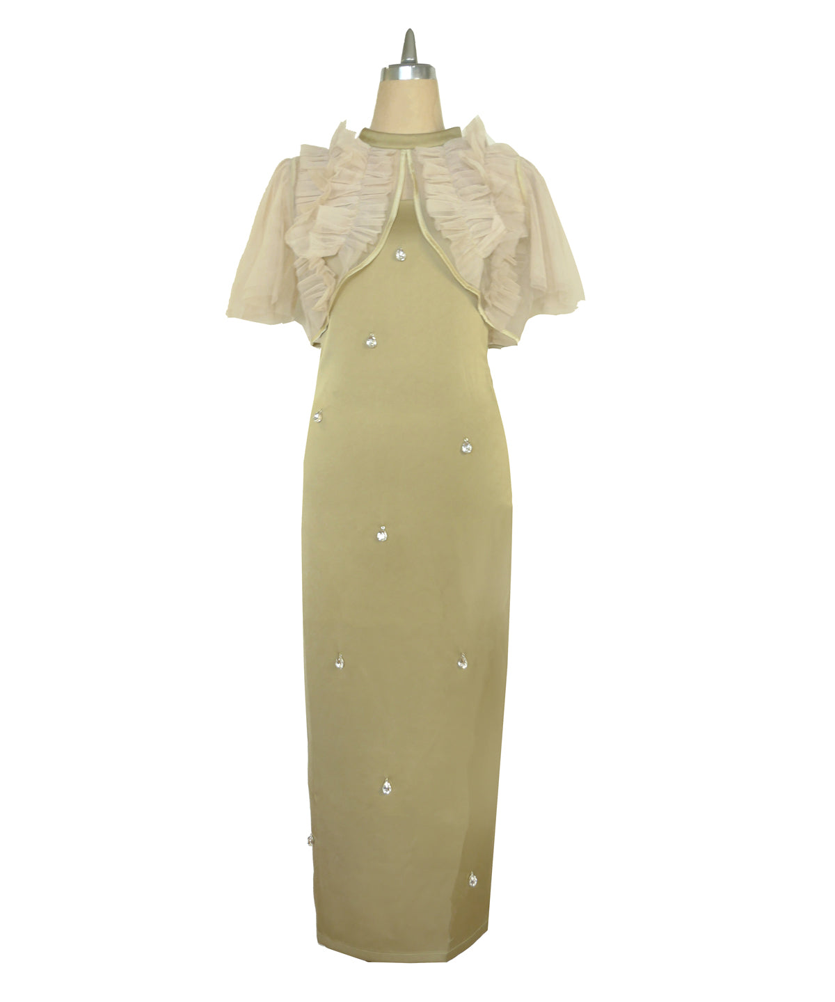 SATIN BIJOU SET DRESS