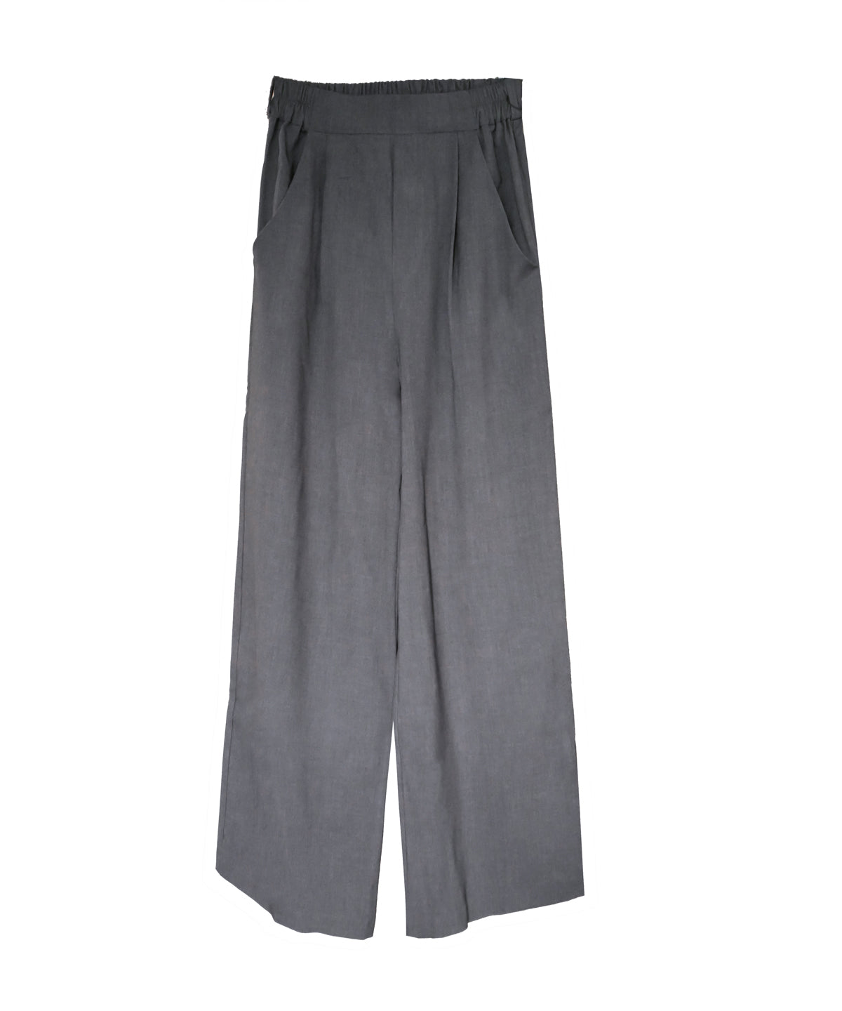 TUCK WIDE STRAIGHT PANTS