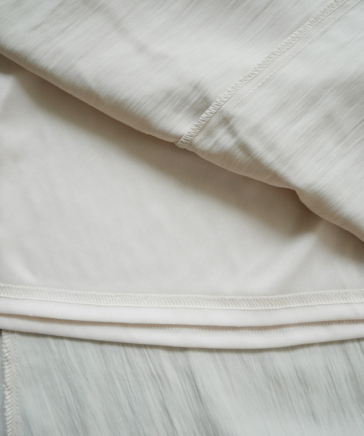 LINEN LIKE GATHER ONEPIECE