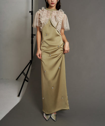 モデルサイズ：162cm B80 W59 H83 / 着用：イエロー M 