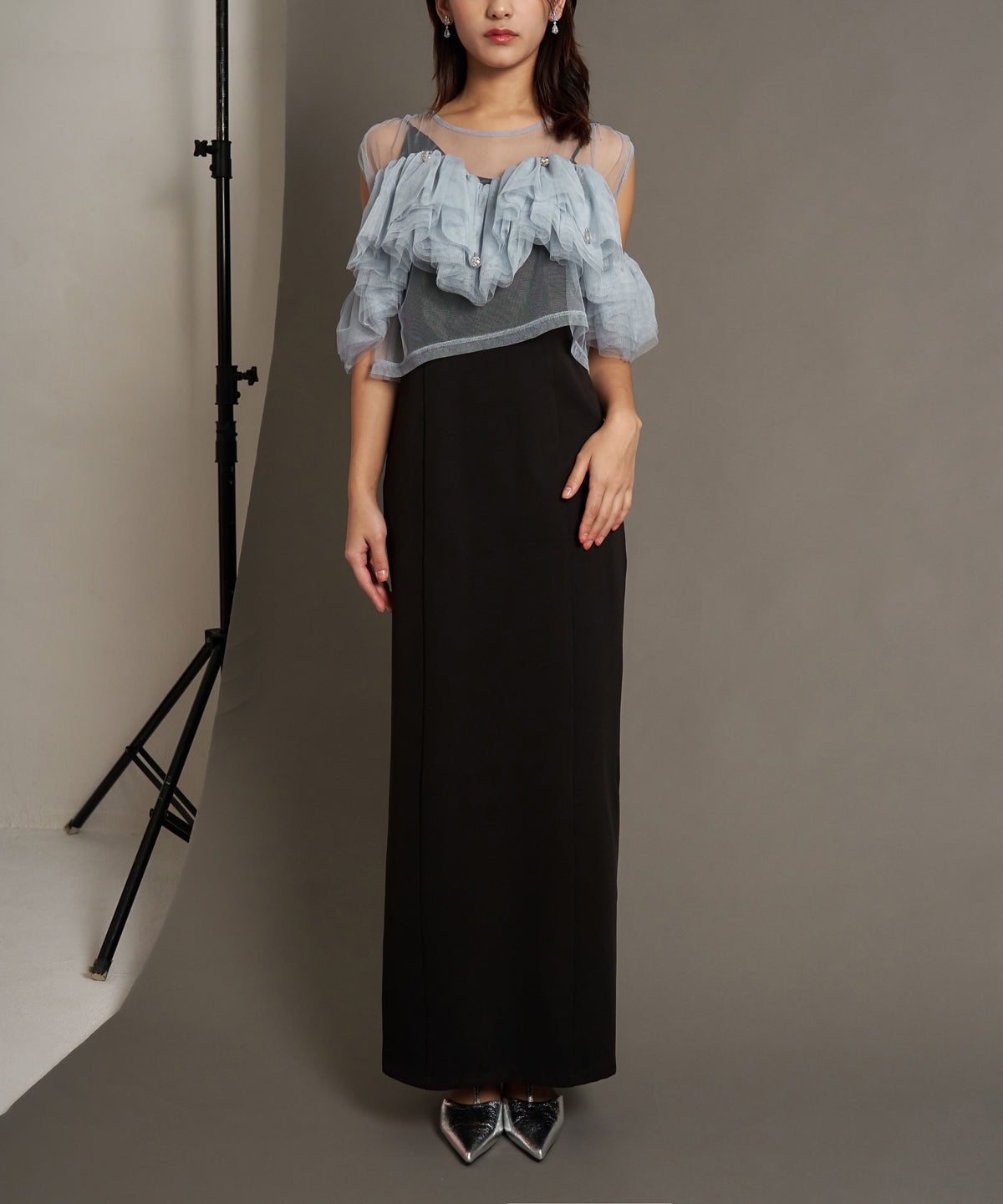 DROP BIJOU FRILL TOP