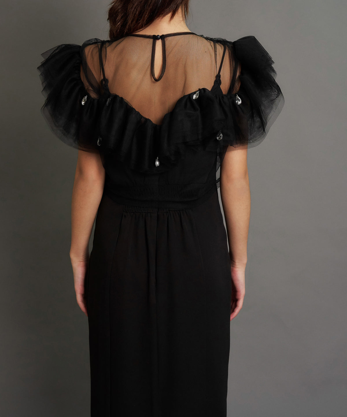 DROP BIJOU FRILL TOP