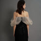 OFFSHOLDER LACE DRESS