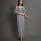 OFFSHOLDER LACE DRESS