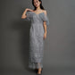 OFFSHOLDER LACE DRESS