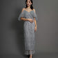 OFFSHOLDER LACE DRESS