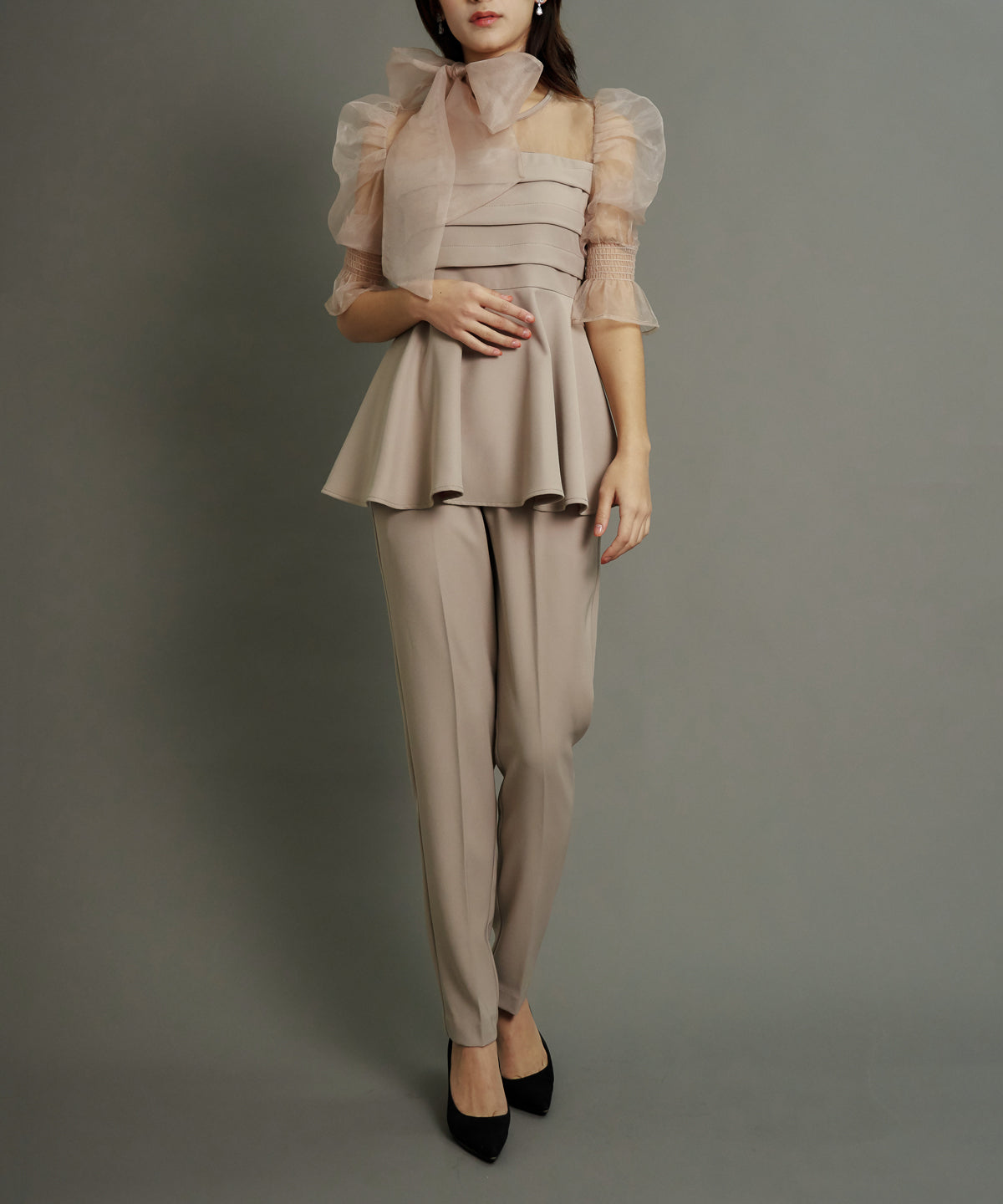 RIBON ORGANDY SET UP