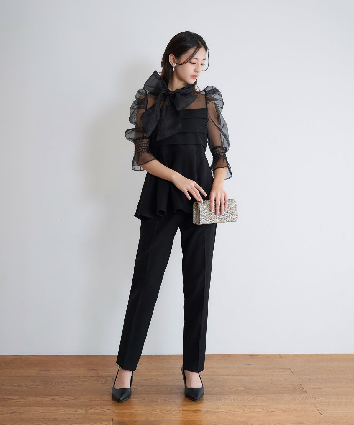 RIBON ORGANDY SET UP