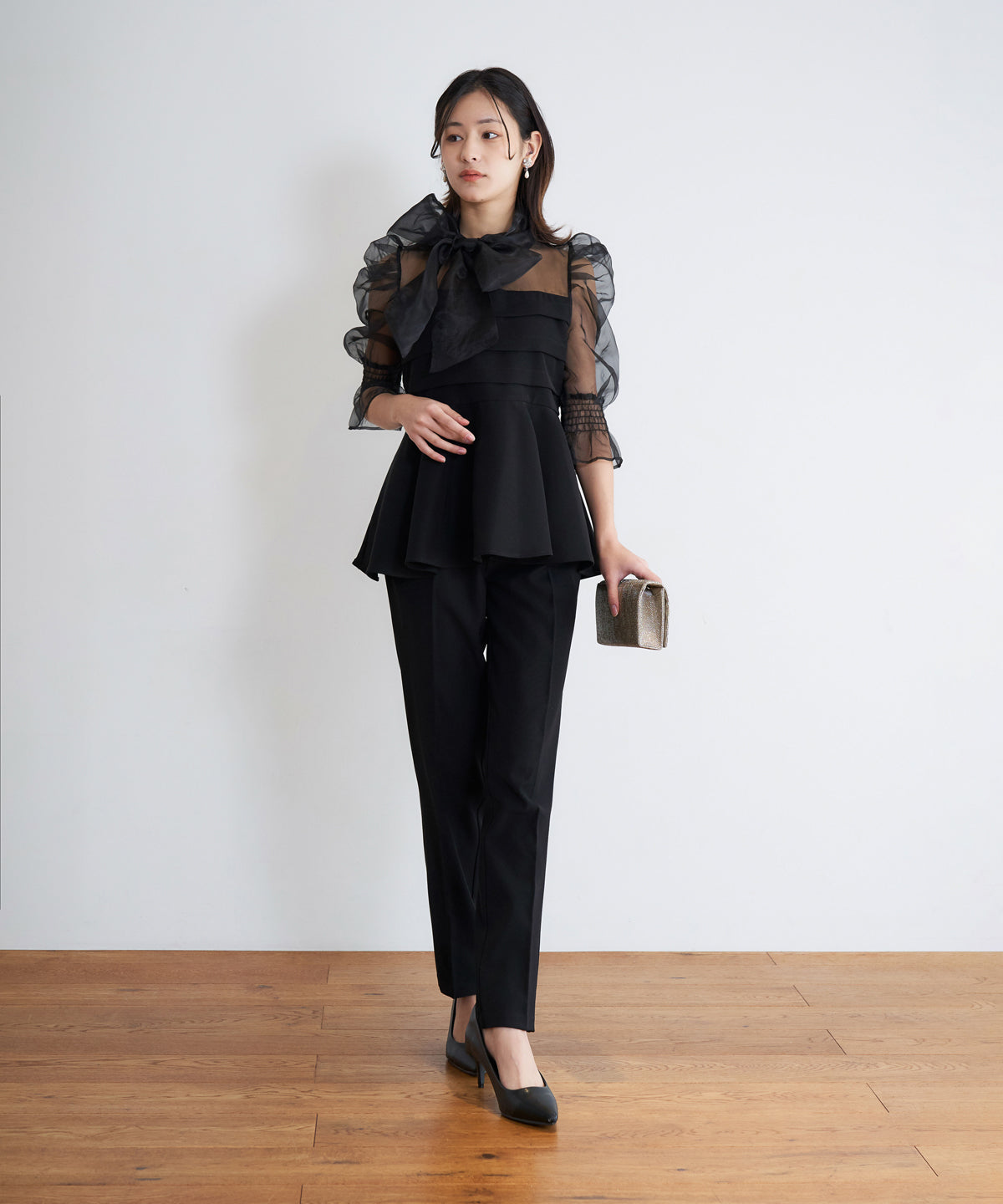 RIBON ORGANDY SET UP