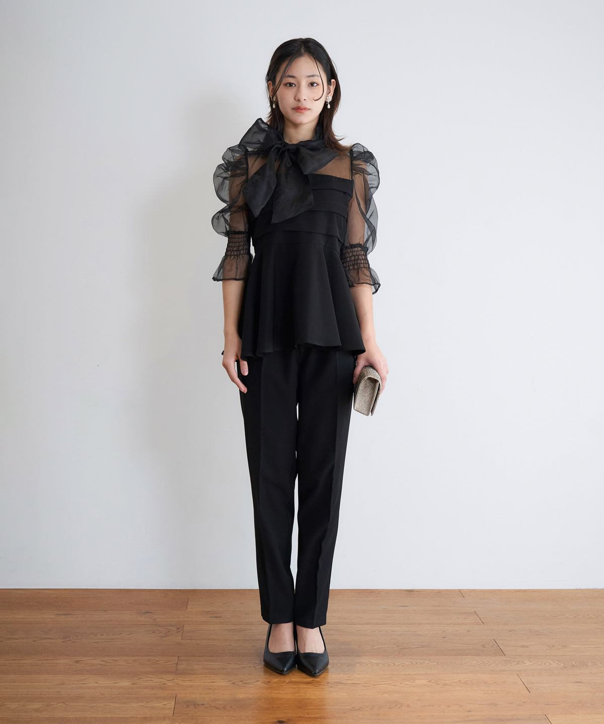 RIBON ORGANDY SET UP