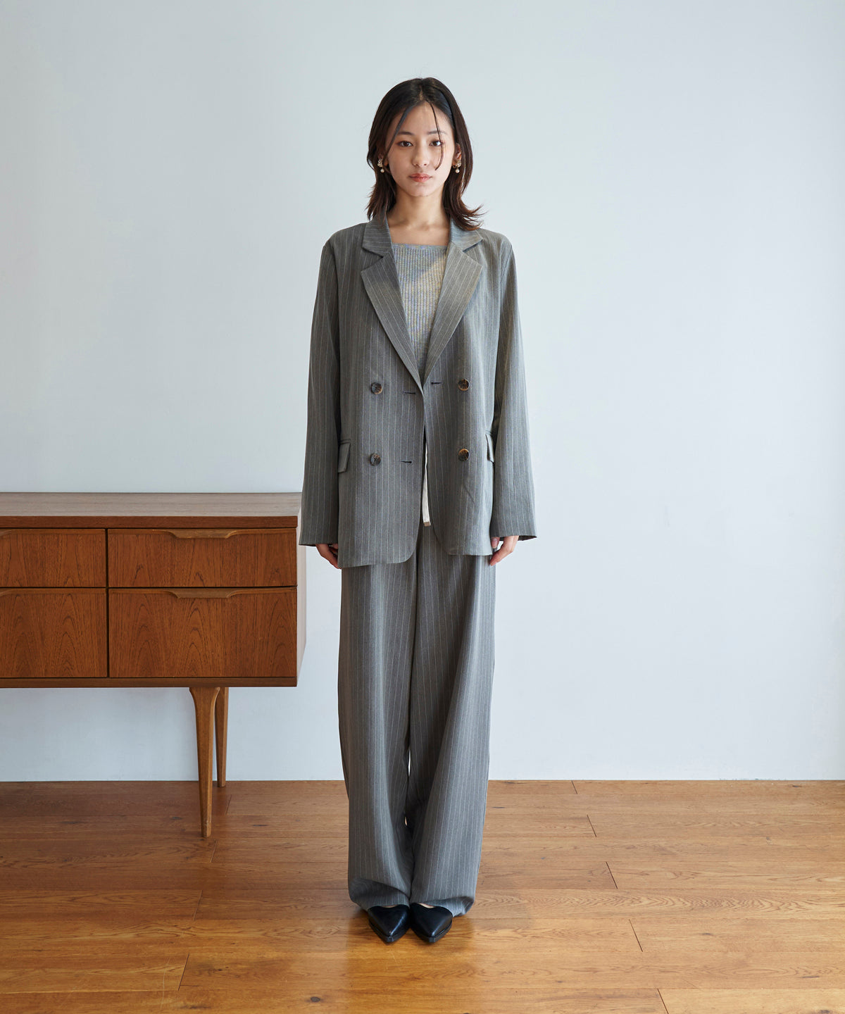 STRIPE JACKET SET UP – My shawty