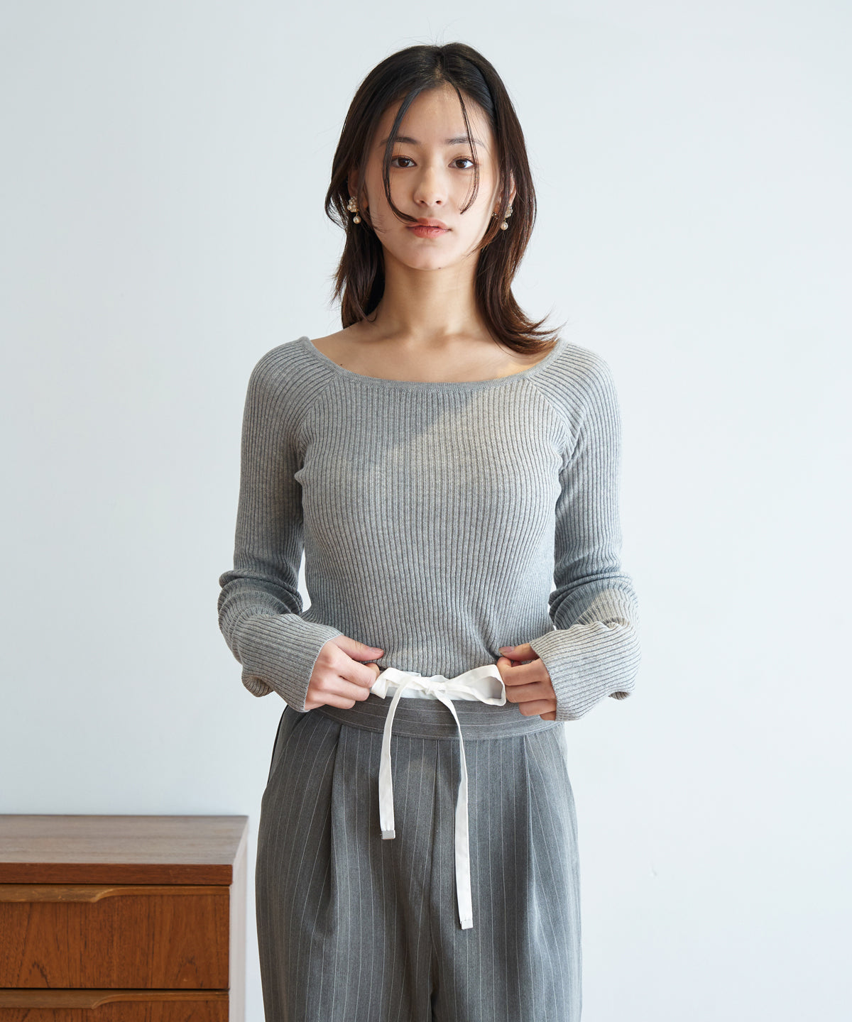 RIB KNIT TOP