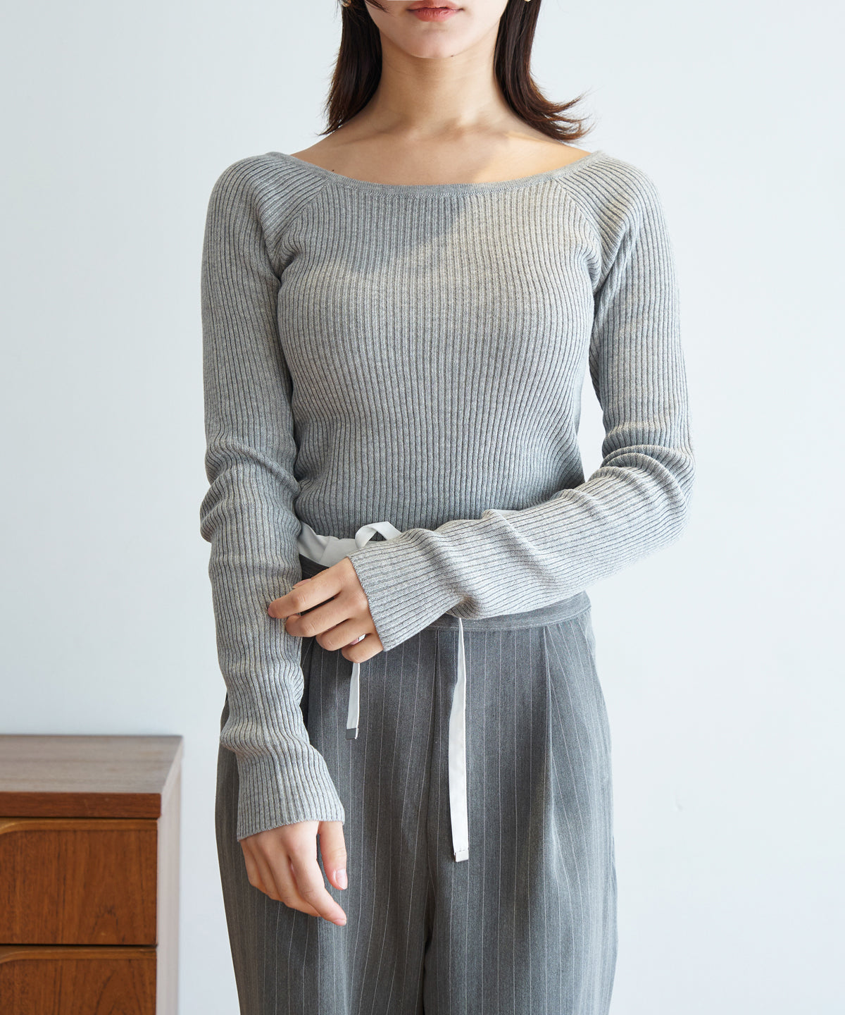 RIB KNIT TOP